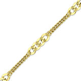Altın Zincir Bileklik - 14K - 8.62gr