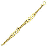 Altın Zincir Bileklik - 14K - 10.16gr