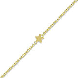 Yıldız Figürlü Altın Bileklik - 14K - 2.17gr
