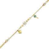 Tasarım Altın Bileklik - 14K - 4.25gr