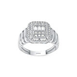 Baget Taşlı Altın Yüzük - 14K - 2.77gr