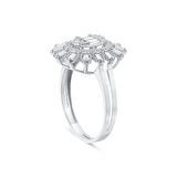 Baget Taşlı Altın Yüzük - 14K - 2.44gr