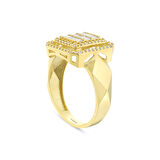 Baget Taşlı Altın Yüzük - 14K - 2.81gr