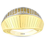 Tasarım Altın Yüzük - 14K - 2.67gr
