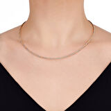 Tasarım Altın Kolye - 14K - 8.29gr