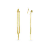 Tasarım Altın Küpe - 14K - 4.25gr