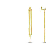 Tasarım Altın Küpe - 14K - 4.25gr