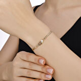 Tasarım Altın Bileklik - 14K - 3.52gr