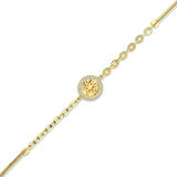 Tasarım Altın Bileklik - 14K - 4.25gr