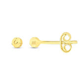 Altın Top Küpe - 14K - 0.46gr