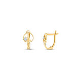Figürlü Altın Çocuk Küpe - 14K - 1.27gr