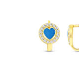 Kalpli Altın Çocuk Küpe - 14K - 1.51gr