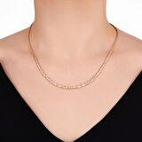 Tasarım Altın Set - 14K - 3.15gr