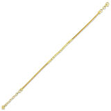 Altın Tasarım Bileklik - 14K - 3.07gr