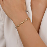 Altın Tasarım Bileklik - 14K - 6.65gr