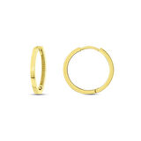 Altın Halka Küpe - 14K - 2.00gr