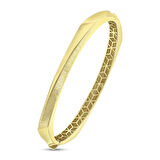 Altın Tasarım Kelepçe - 14K - 10.30gr