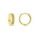 Altın Halka Küpe - 14K - 2.24gr