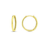 Altın Halka Küpe - 14K - 2.32gr