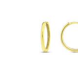 Altın Halka Küpe - 14K - 2.32gr