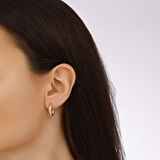 Altın Halka Küpe - 14K - 2.62gr