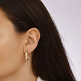 Altın Halka Küpe - 14K - 5.05gr