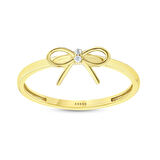 Tasarım Altın Yüzük - 14K - 0.97gr