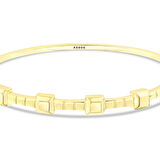 Tasarım Altın Kelepçe Bilezik - 14K - 5.84gr