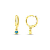 Sallantılı Altın Çocuk Küpe - 14K - 1.52gr