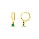 Sallantılı Altın Çocuk Küpe - 14K - 1.55gr