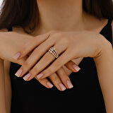 Dorika Toplu Altın Yüzük - 14K - 3.45gr