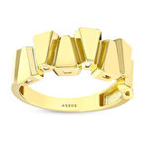 Tasarım Altın Yüzük - 14K - 2.98gr