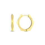 Altın Halka Küpe - 14K - 2.41gr