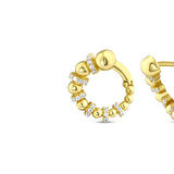 Tasarım Altın Küpe - 14K - 3.83gr