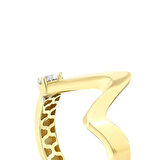 Tasarım Altın Yüzük - 14K - 2.29gr