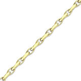 Altın Zincir Bileklik - 14K - 6.31gr