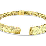 Altın Tasarım Kelepçe - 14K - 7.54gr