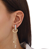 Tasarım Altın Küpe - 14K - 5.72gr