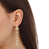 Tasarım Altın Küpe - 14K - 4.57gr