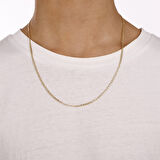 Altın Zincir Kolye - 14K - 2.56gr