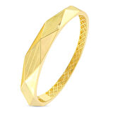 Altın Tasarım Kelepçe - 14K - 11.26gr