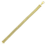 Tasarım Altın Bileklik - 14K - 6.14gr
