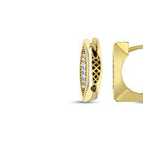 Tasarım Altın Küpe - 14K - 3.14gr
