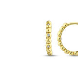 Altın Halka Küpe - 14K - 1.60gr