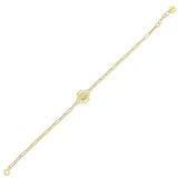 Çiçek Figürlü Altın Bileklik - 14K - 1.98gr