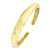 Tasarım Altın Kelepçe - 14K - 14.96gr