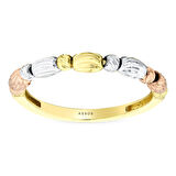 Altın Tasarım Yüzük - 14K