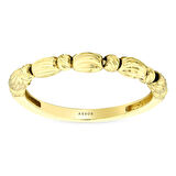 Altın Tasarım Yüzük - 14K