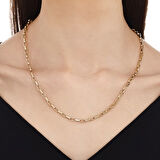 Altın Zincir Kolye - 14K - 8.37gr