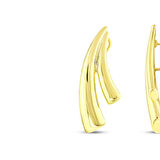 Tasarım Altın Küpe - 14K - 6.05gr
